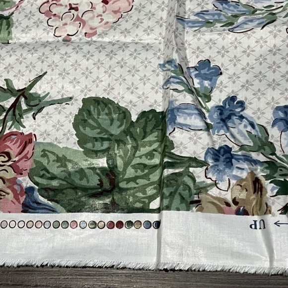 Waverly Designer Series Country House Half Drop Floral Fabric Pattern 660221 - Picture 8 of 16